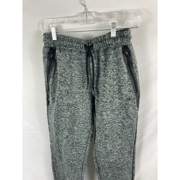 Leg3nd Marled Grey Black Sweatpants Size Small - Picture 2 of 6